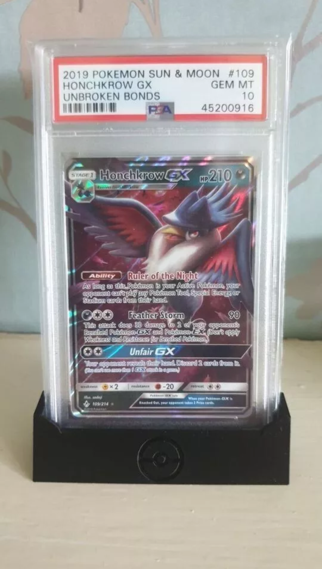 HONCHKROW GX UNBROKEN BONDS #109/214